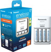Panasonic eneloop BQ-CC17E SMART punjač + 4x AA BK-3MCDE baterije (K-KJ17MCD40E)
