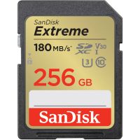 SanDisk Extreme SDXC UHS-I 256GB 180MB/s V30 (SDSDXVV-256G)