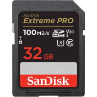 SanDisk Extreme PRO SDHC UHS-I 32GB 100MB/s V30 (SDSDXXO-032G)