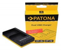 PATONA 1968 Dual USB-C Punjač Canon LP-E6