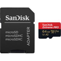 SanDisk Extreme PRO microSDXC UHS-I 64GB 200MB/s (SDSQXCU-064G-GN6MA)