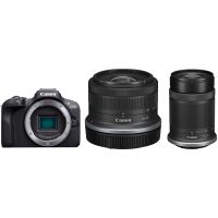 Canon EOS R100 + RF-S 18-45mm F4.5-6.3 IS STM + RF-S 55-210mm F5-7.1 IS STM