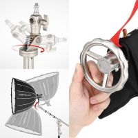 AMBITFUL L5-120PLUS Remotely Adjustable Lights Heavy Duty Stainless Steel 210CM Light Stand + Boom Arm C Stand + Wheel 